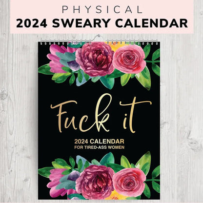 Avelena | 2024 Kalender für müde Frauen