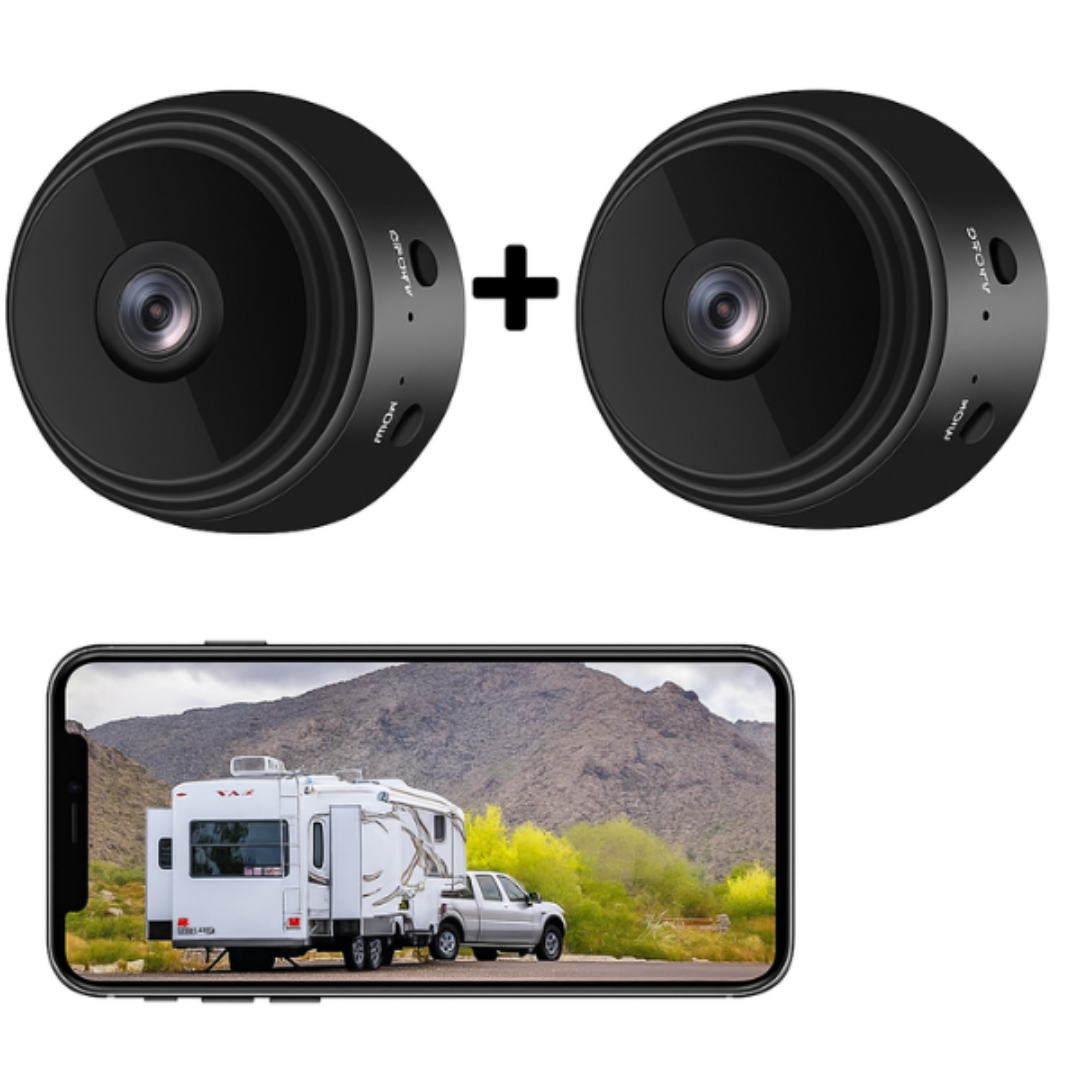 Avelena | DriveCam | Drahtloses HD-Rückfahrkamera mit 32GB SD-Karte