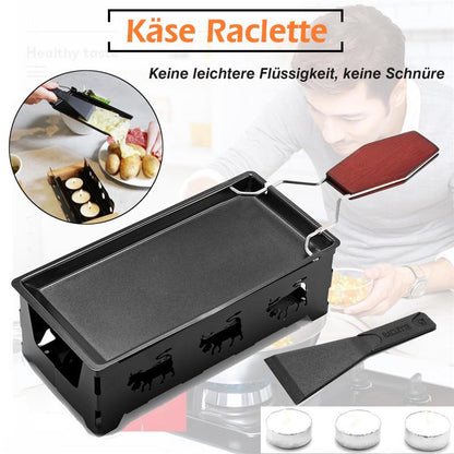 Avelena | Antihaft-Käse-Raclette-Grillplatte
