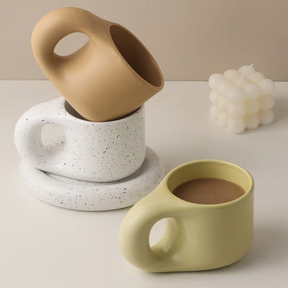 Avelena | Nordic Minimalist Süße Dicke Tasse