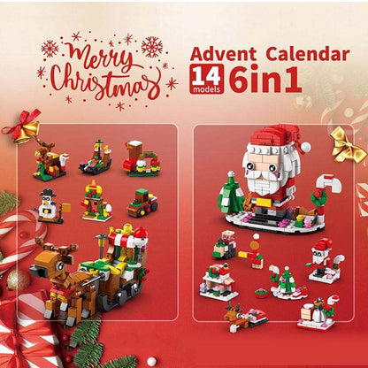 Avelena | 2024 Weihnachts-Bausteine Geschenkbox