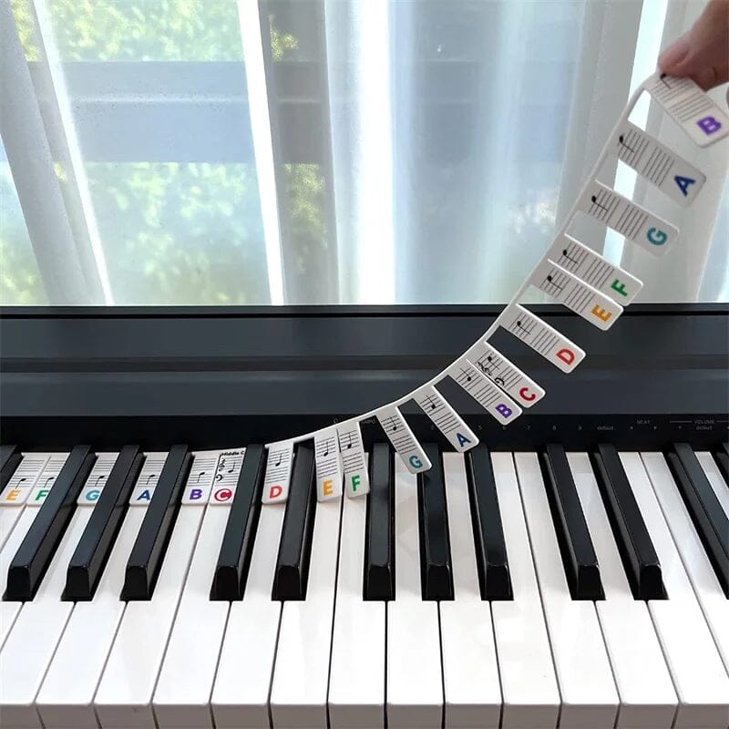 Avelena | Piano Keyboard Notenetiketten