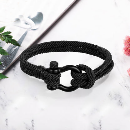 Avelena | Nautisch Gewebtes Taustrick Armband