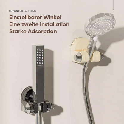 Avelena | Einteiliger Duschständer mit Saugnapf