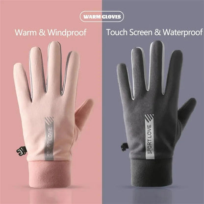 Avelena | Wasserdichte Finger-Touchscreen rutschfeste kältebeständige Handschuhe