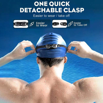 Avelena | Weitwinkel-Schwimmbrille mit Antibeschlag-Effekt