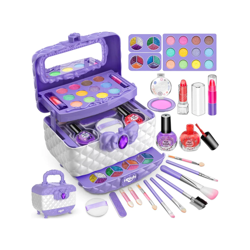 Avelena | Waschbares Make-up-Schönheitsset für Kinder