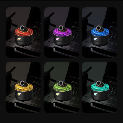 Avelena | Cannon Luftbefeuchter Aroma Diffusor Wassernebel Nachtlicht Lava Perfektes Geschenk