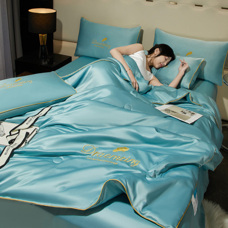 Avelena | Coolwrap Kühl und Atmungsaktiv Schlafdecke Erfrische Deine Nacht