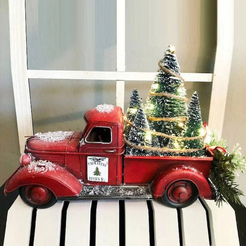 Avelena | Rote Bauernhof Auto Decoration