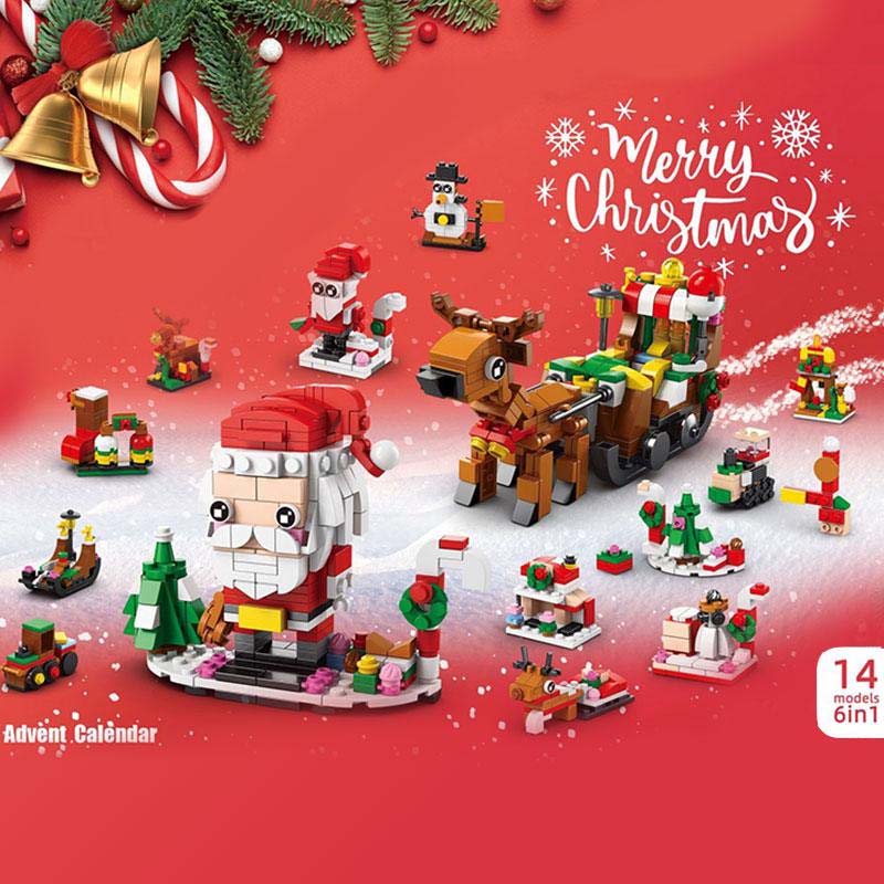 Avelena | 2024 Weihnachts-Bausteine Geschenkbox