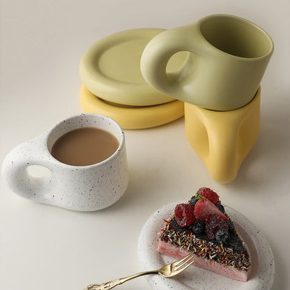 Avelena | Nordic Minimalist Süße Dicke Tasse