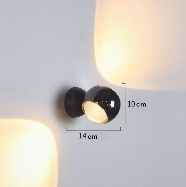 Avelena | Purelight 180° Drei-Stangen Wandleuchte