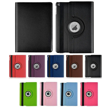 Avelena | 360-Grad drehbare Smart-Leder-Hülle für iPad – Automatisches Schlaf/Wach, Schutzhülle