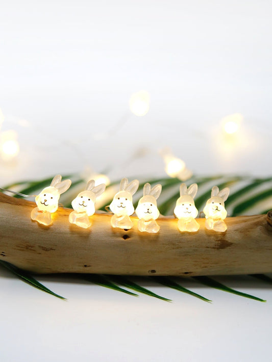 Avelena | 20 LED 2M Kaninchen Lichterkette - Neuheitsbeleuchtung
