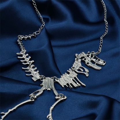 Avelena | Dinosaurier-Skelett-Halskette