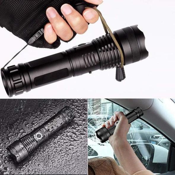 Avelena | 30000-5000 Lumen Hochleistungs-LED-Taschenlampe, wasserdicht