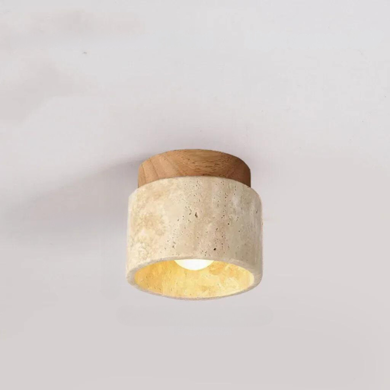 Avelena | Elegante Travertin Einbauleuchte Led