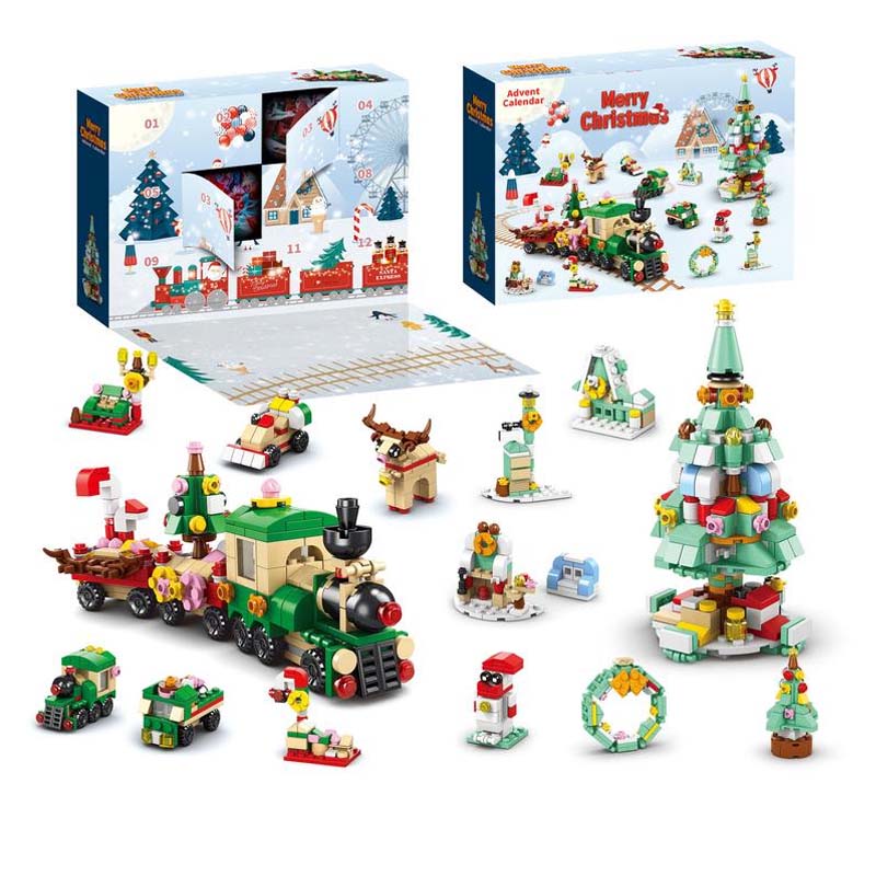 Avelena | 2024 Weihnachts-Bausteine Geschenkbox