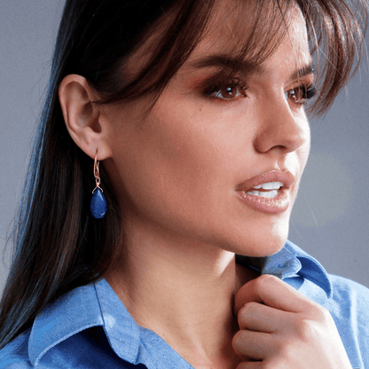 Avelena | Ohrringe Tiefblau Lapis Träumer Schmuck