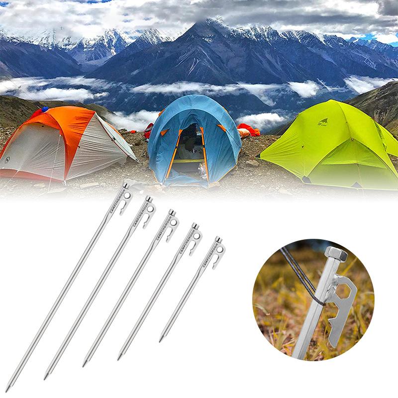 Avelena | Edelstahl Campingzeltheringe