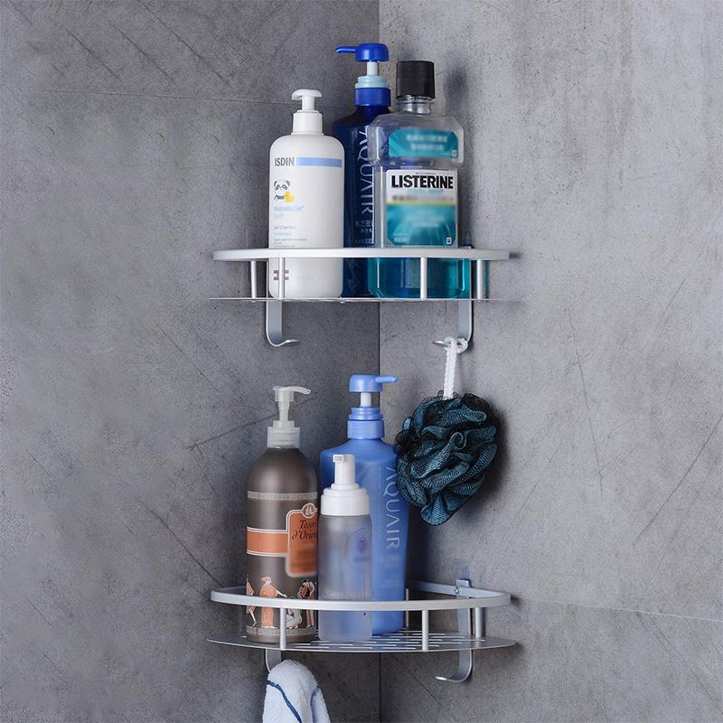 Avelena | Badezimmer Duschregal mit Haken