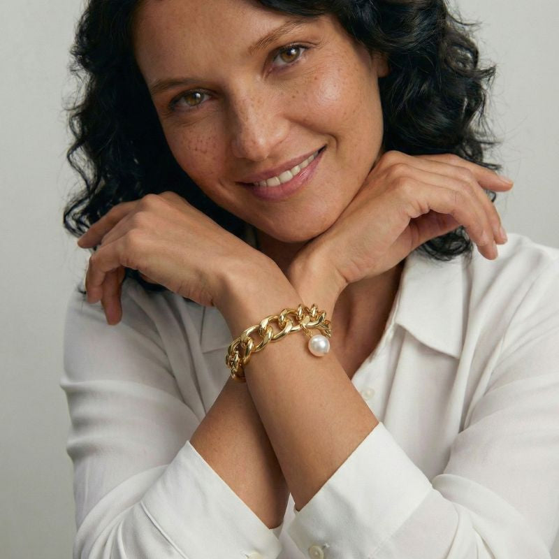 Damen Offenes Mehrreihiges Armband mit Kugelenden | Shop Nory