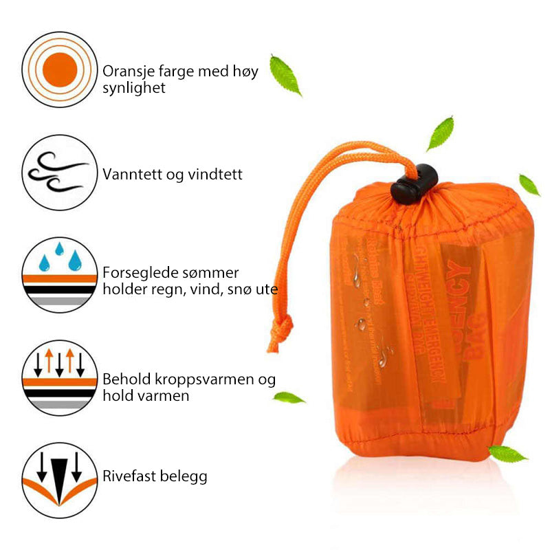 Avelena | Wasserdichter Schlafsack für Notfälle