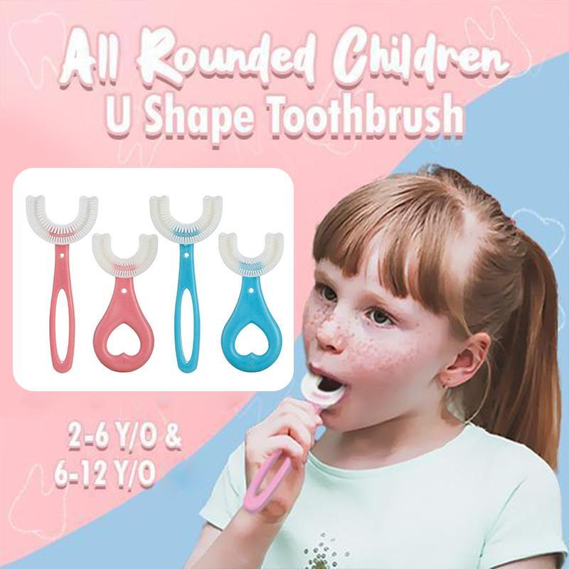 Avelena | U Form Zahnbürste für Kinder