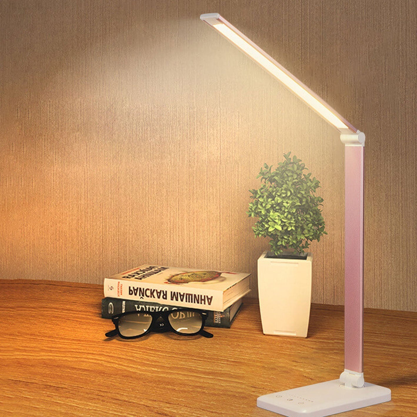 Avelena | Nordic Creative Faltbare Touch Dimmable LED Schreibtischlampe
