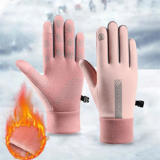 Avelena | Wasserdichte Finger-Touchscreen rutschfeste kältebeständige Handschuhe