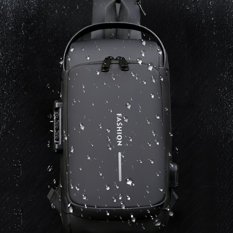 Avelena | Diebstahlsicherer Umhängetasche mit USB-Ladeanschluss