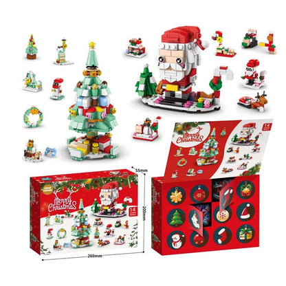 Avelena | 2024 Weihnachts-Bausteine Geschenkbox