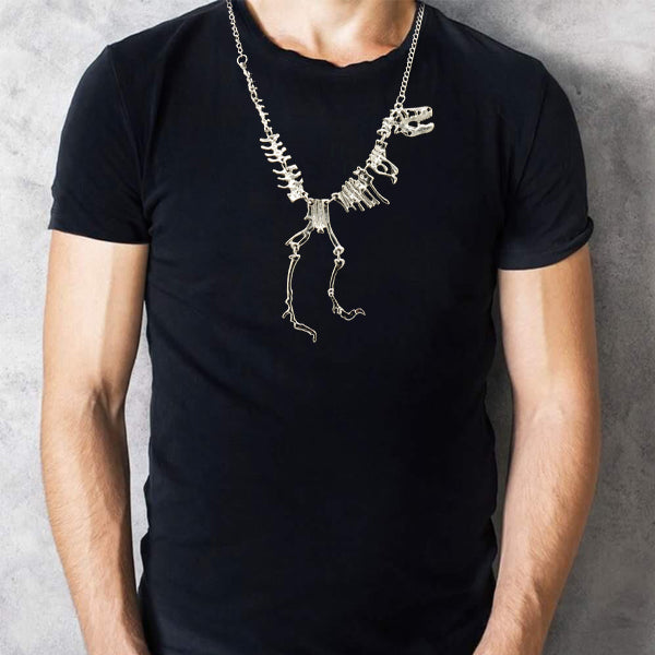 Avelena | Dinosaurier-Skelett-Halskette