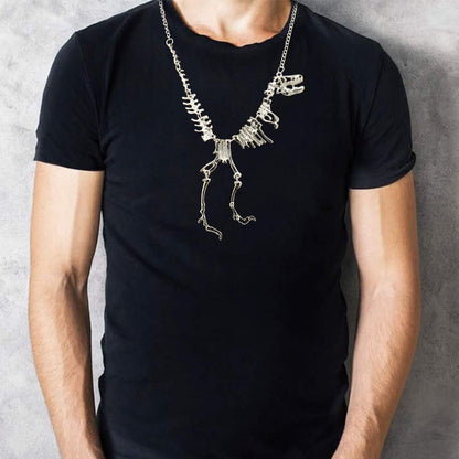 Avelena | Dinosaurier-Skelett-Halskette