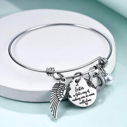 Avelena | Niemals Allein Schwester Armband