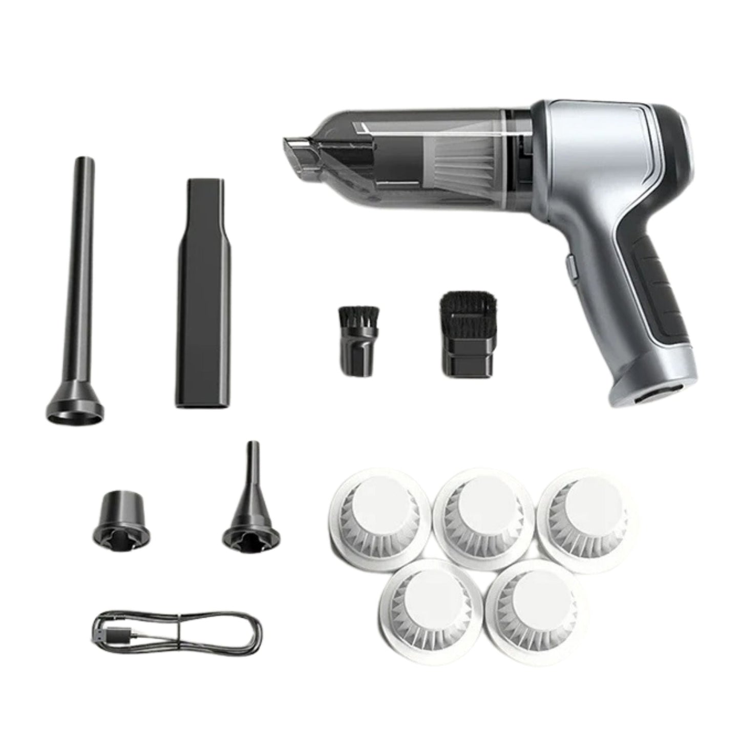 Avelena | CleanVac | Leistungsstarker Kabelloser Handstaubsauger