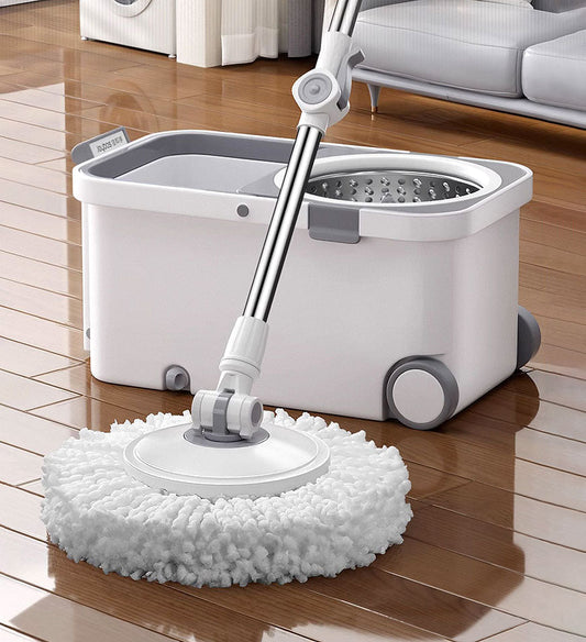 Avelena | 360° Drehbarer Wischmopp- und Eimer-Set mit Auswringsystem F63