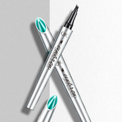 Avelena | Wasserdichter 3D-Microblading-Augenbrauenstift mit 4 Gabelspitzen