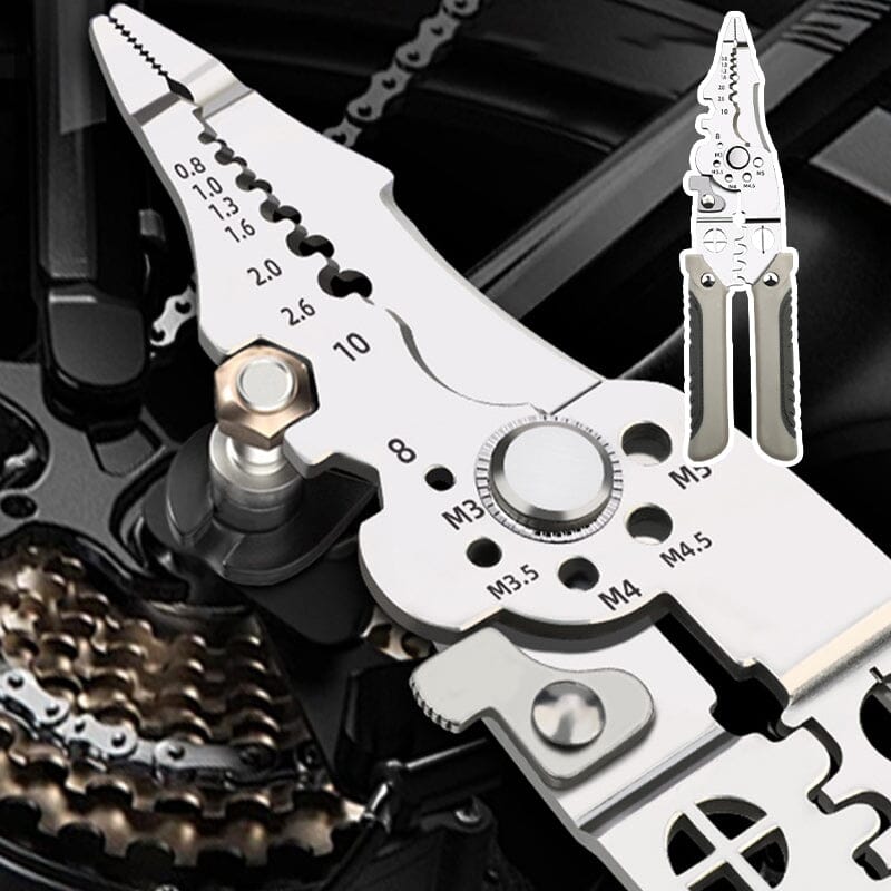 Avelena | Multifunktionaler Abisolierer Crimpzange Kabelschneider Zange