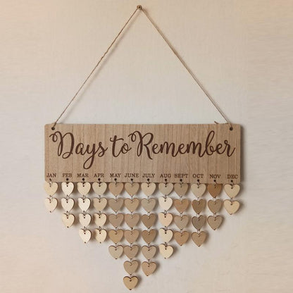 Avelena | Drei Kalender Tafel
