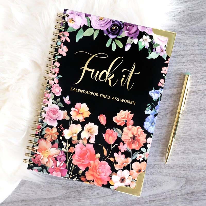 Avelena | F*Ck It 2025 Planer für Müde Frauen