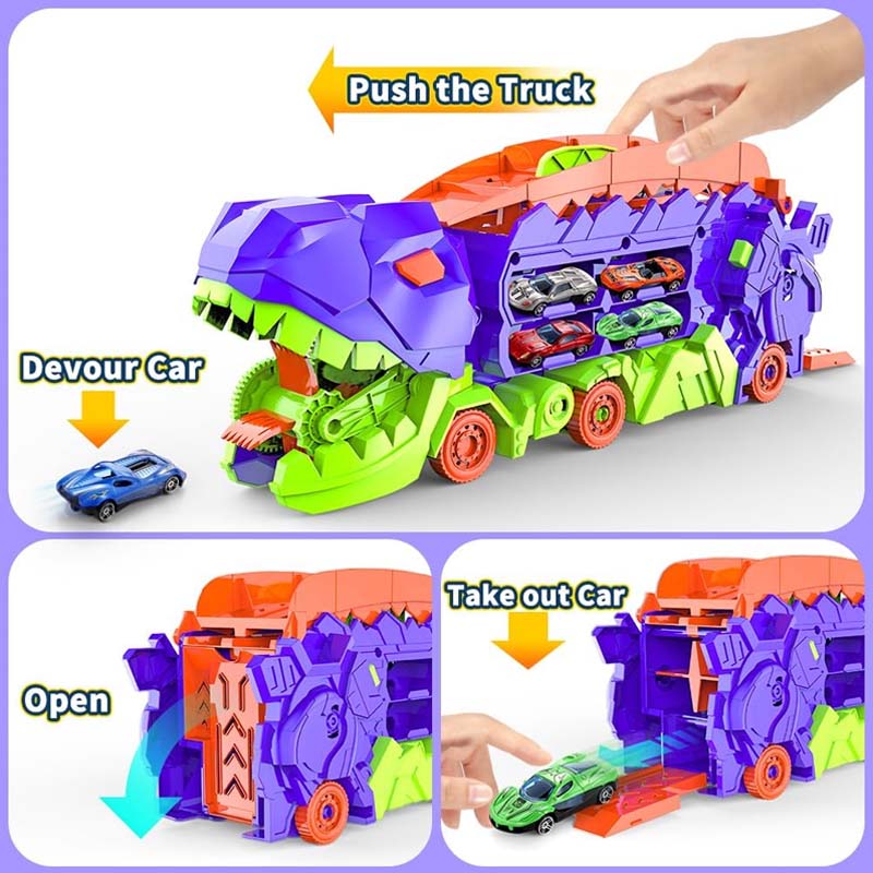 Avelena | Dinosaurier verwandelt Auto Spielzeug