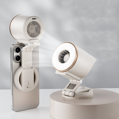 Avelena | 500mAh Magnetischer faltbarer Telefonständer Ventilator