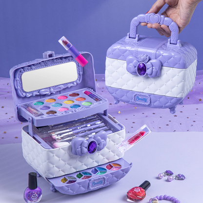Avelena | Waschbares Make-up-Schönheitsset für Kinder