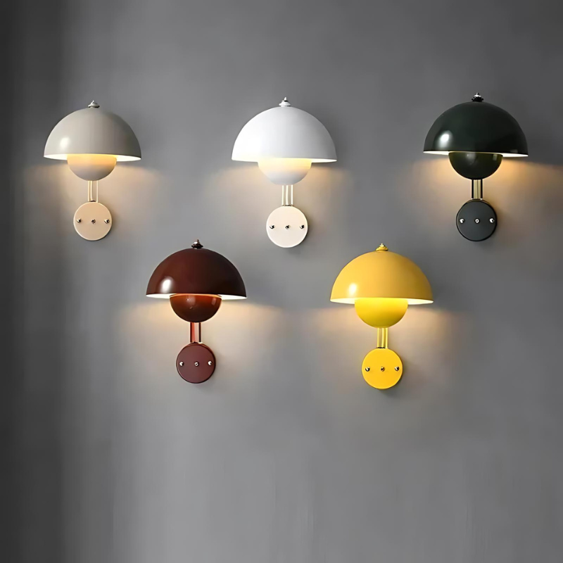 Avelena | GloomLamp | Moderne glänzende Metall LED Wandleuchte