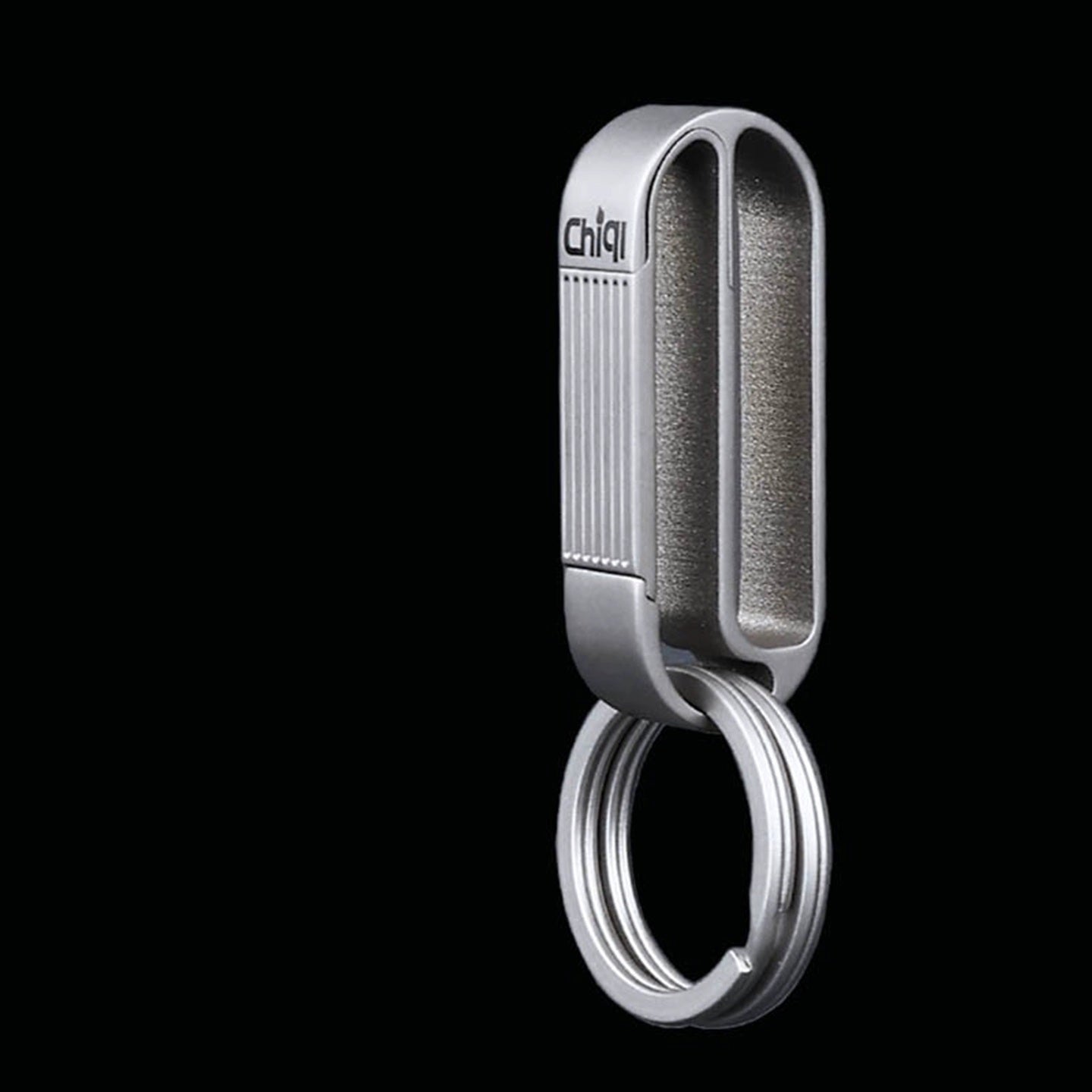 Avelena | Titanlegierung Herren Gürtelschnalle Schlüsselanhänger - Langlebig, Stilvoll, Farbneutraler Verschluss