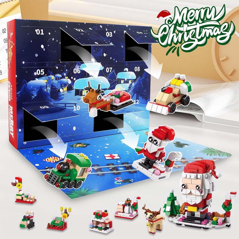 Avelena | 2024 Weihnachts-Bausteine Geschenkbox
