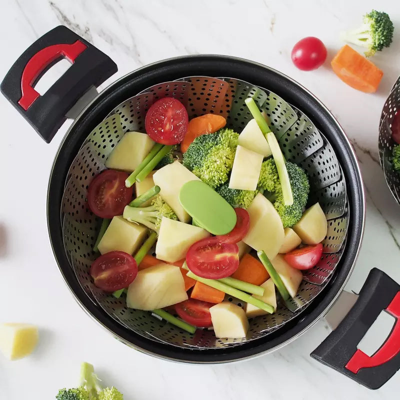 Avelena | Blumenförmiger Stahlfalt-Dampfer