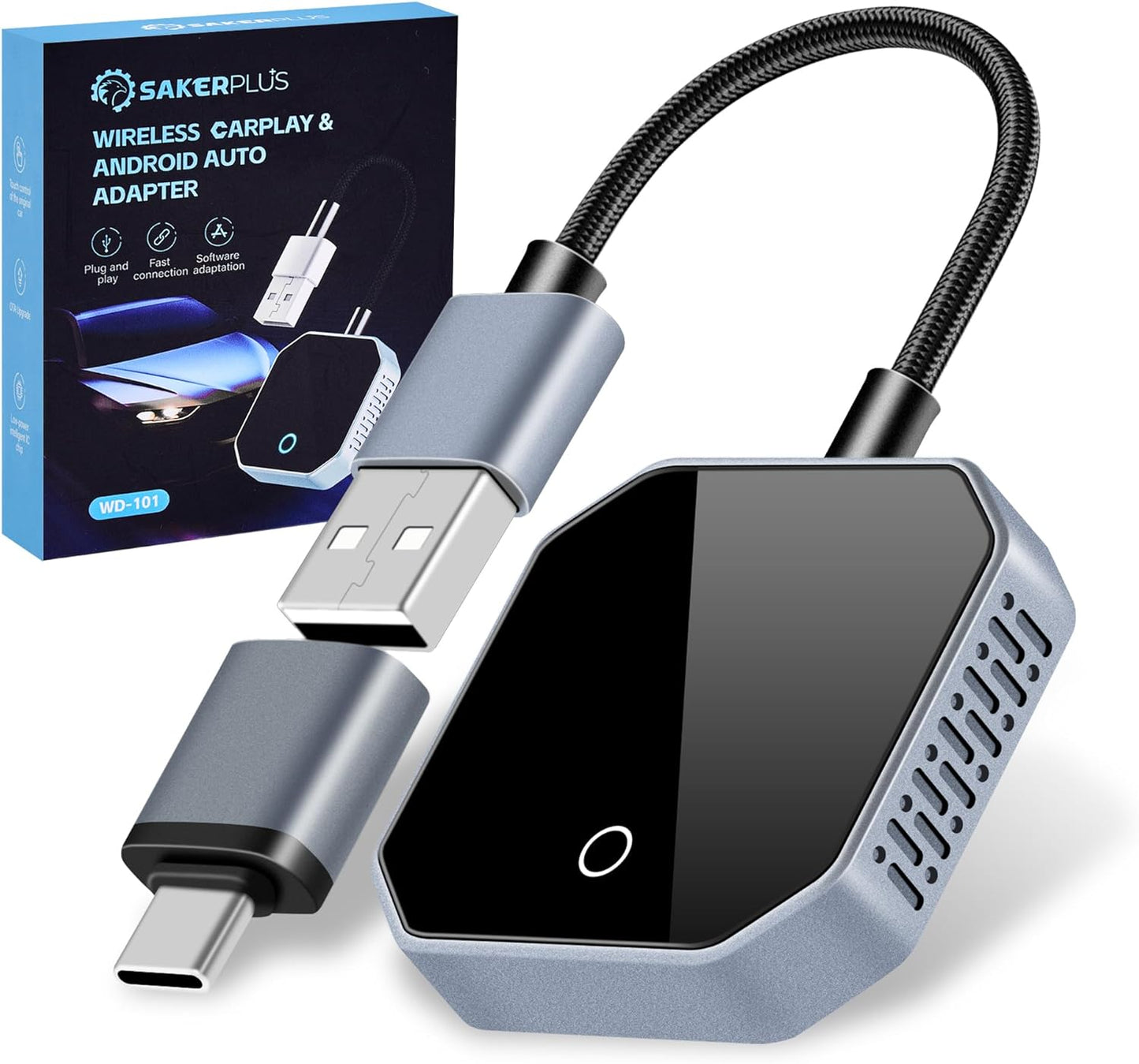 Avelena | SAKER Wireless Carplay-Adapter